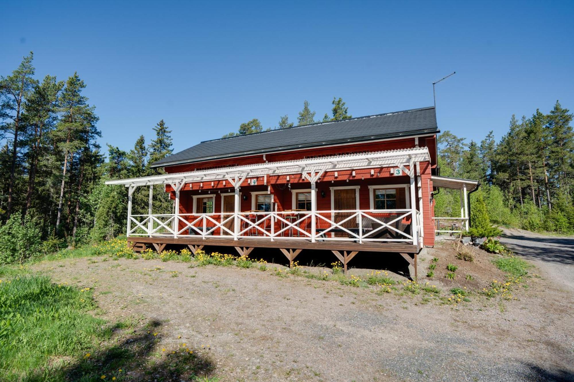 Villa Lomahyppaeys Naantali Esterno foto